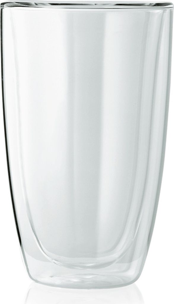 12x WAS Germany Caffè Latte Glas Lounge Borosilikatglas Doppelwandig 310 ml