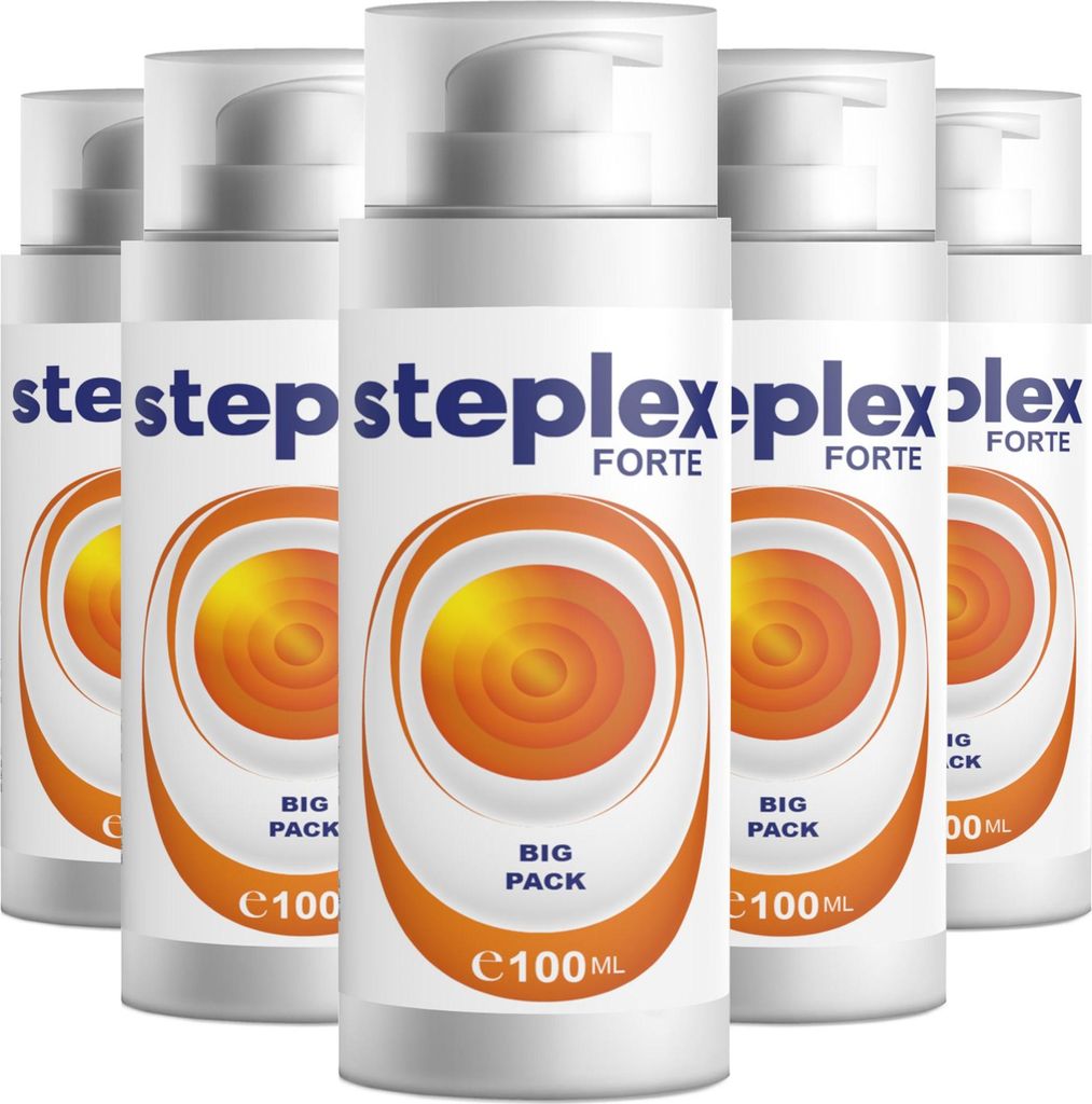 Creme Steplex Forte - 500 ml (5x100ml), 5er Pack