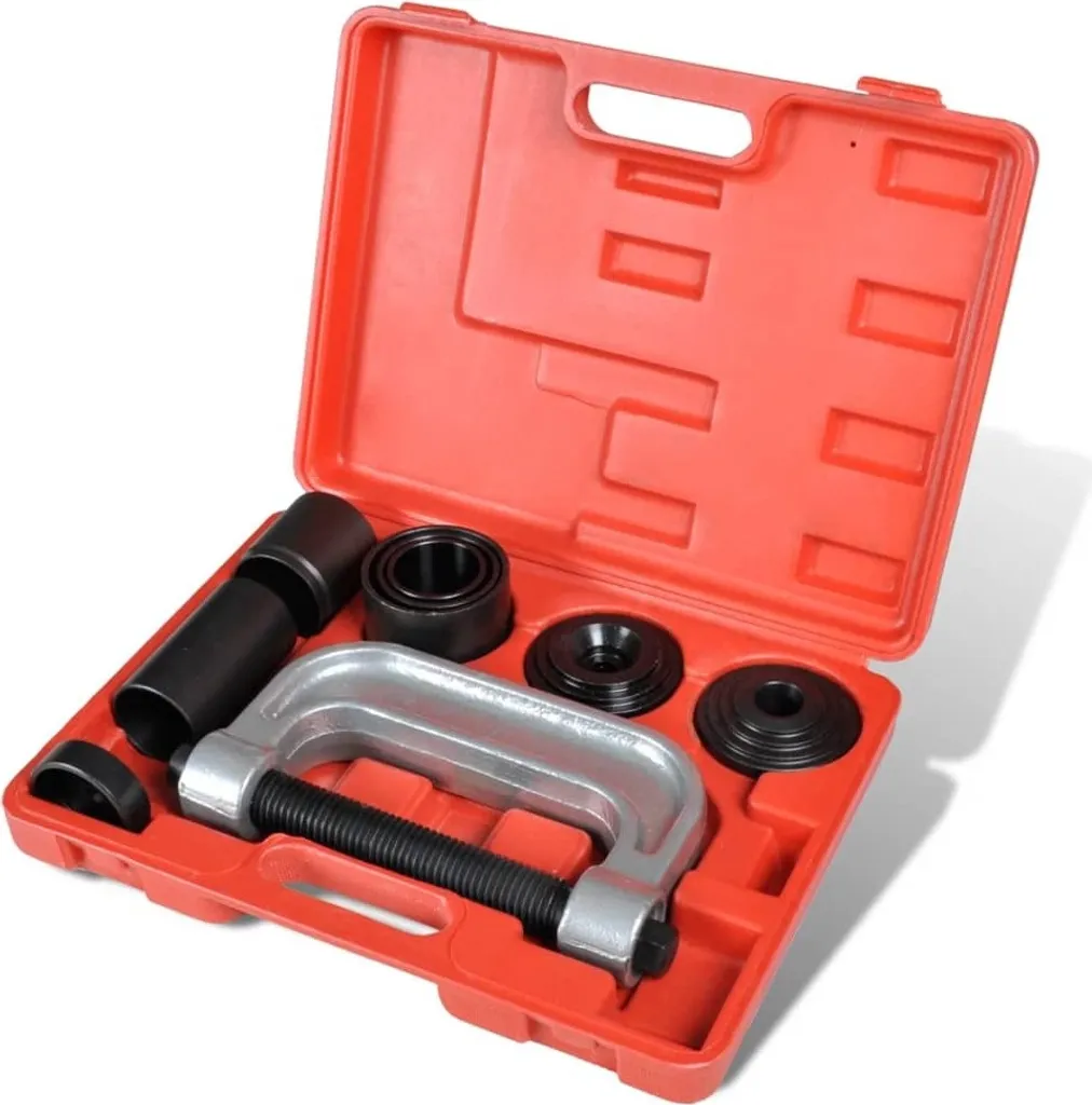 Coffret extracteur de rotule 4 en 1 et presse en C pour châssis auto