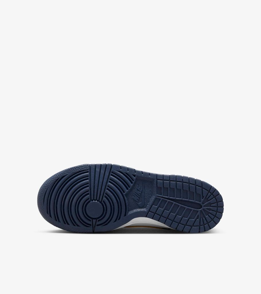 Nike Dunk Low "Midnight Navy Wheat" Blau, Größe: 38,5