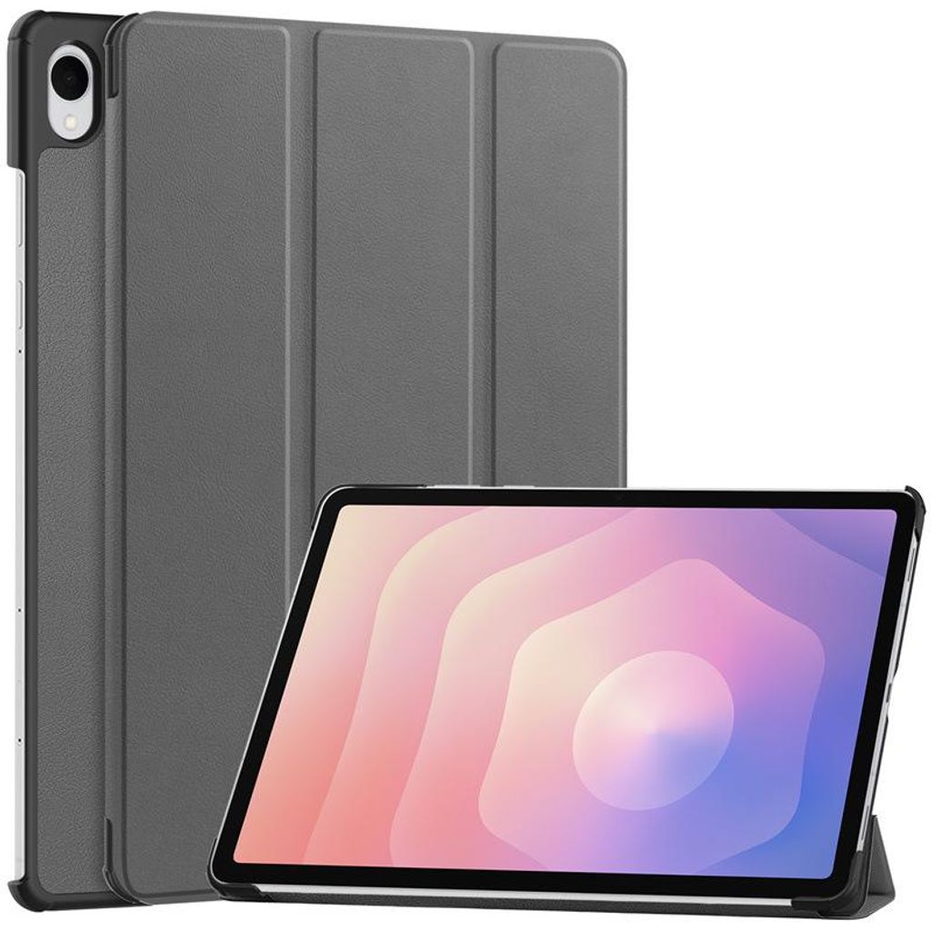 Schutzhülle Case Cover für Samsung Galaxy Tab S11 11" 2025 SM-X736/SM-X730 Smart Cover Magnet Standfunktion Klapphülle Tablet Tasche GRAU