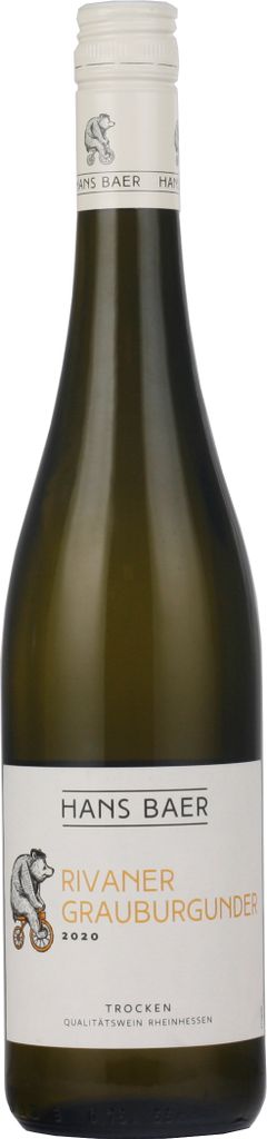 Hans Baer Rivaner Grauburgunder trocken (0,75 l) Produktbild 