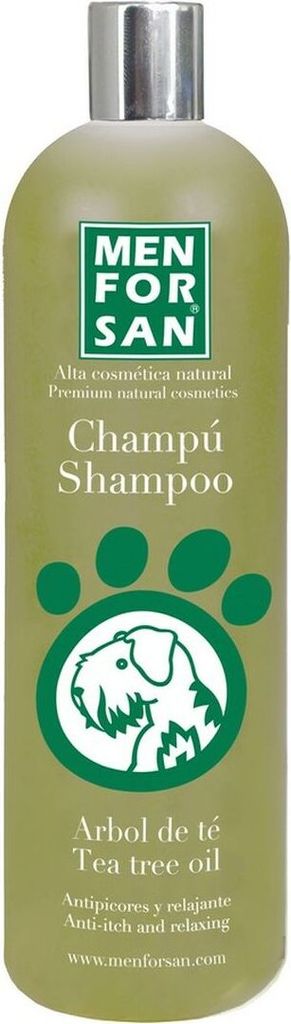 Shampoo Menforsan Hund Teebaum 1 L Karamell