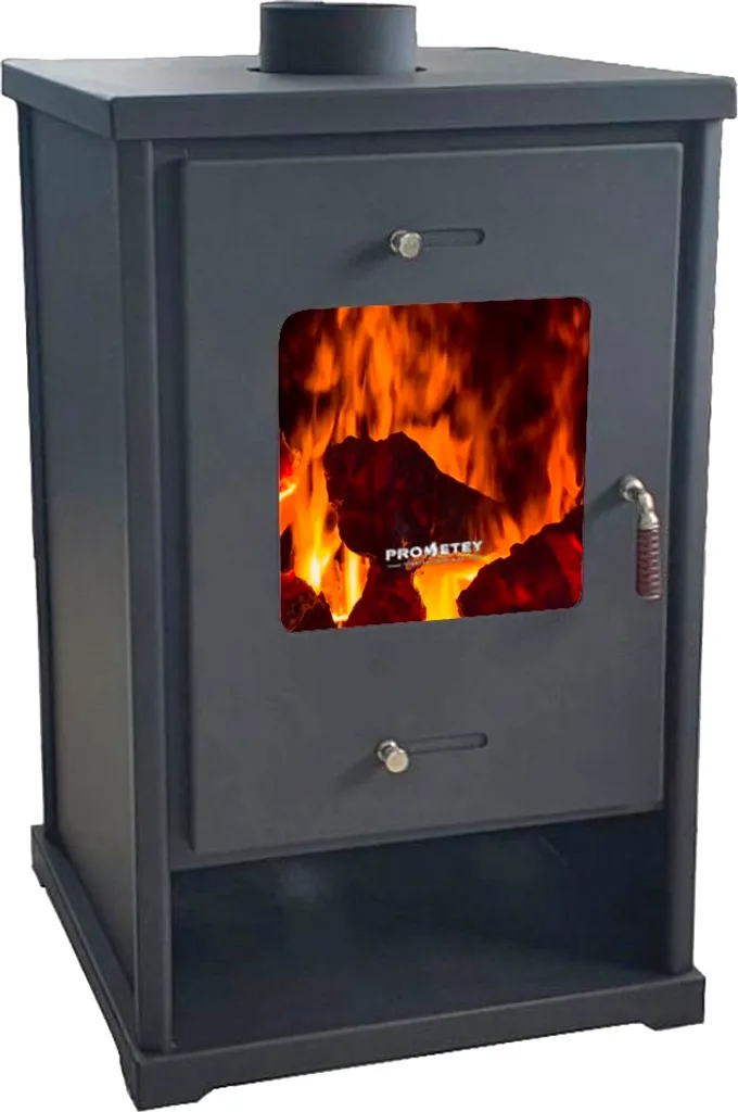 Poêle à bois 7 kW à haut rendement avec foyer fermé pour économie énergie
