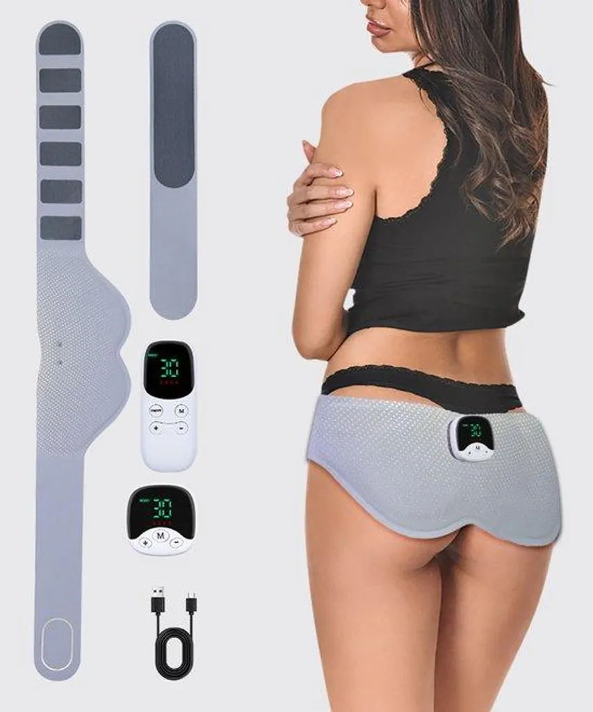 Bande de fitness EMS pour musculation abdominale rapide au bureau