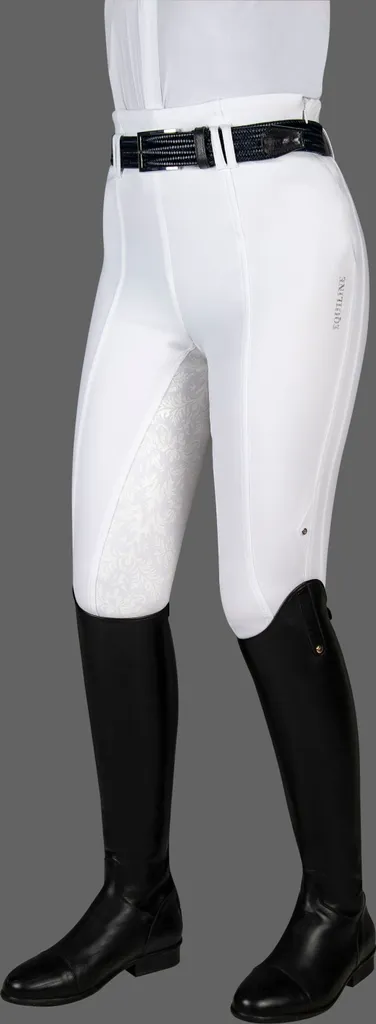 Equiline Fleur Culotte d'équitation femme blanc FS 2019 Eq19_FS Taille 38