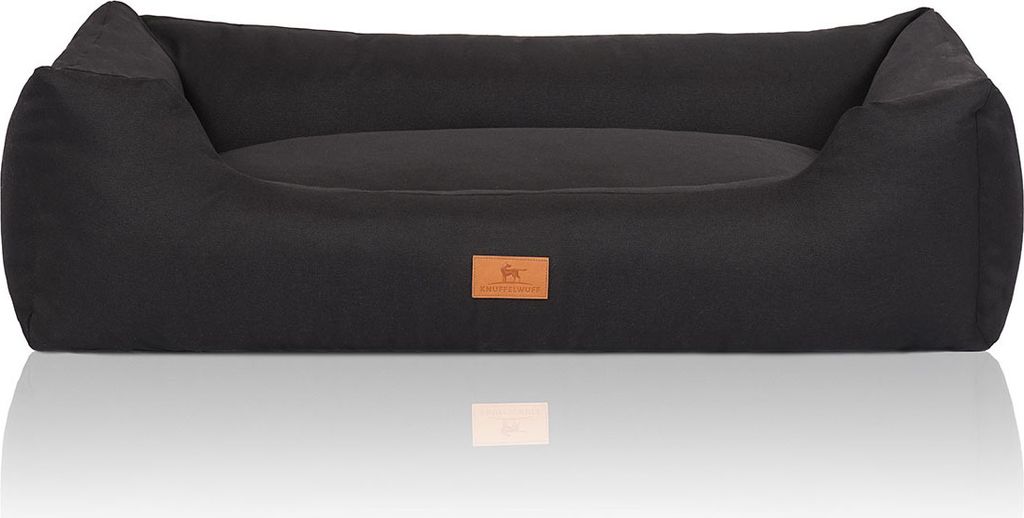 Knuffelwuff Hundebett Lotte aus Velours mit feinem Produktbild 