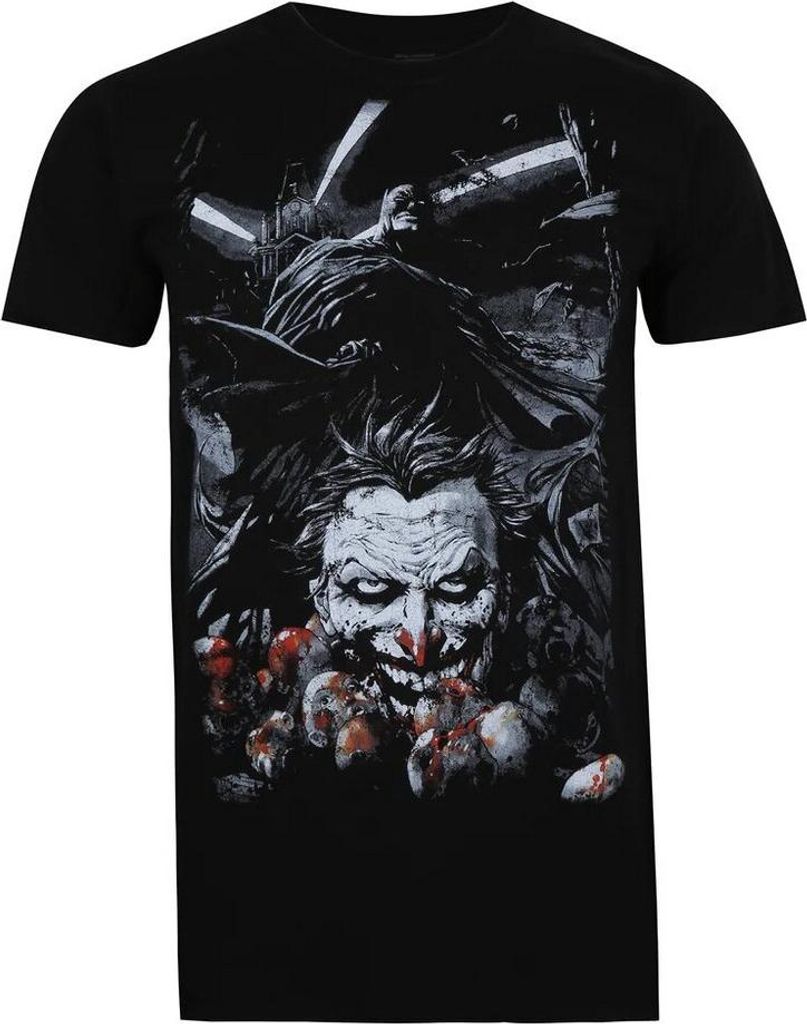 Batman - "Wrath" T-Shirt für Herren TV1120 (L) (Schwarz/Weiß)