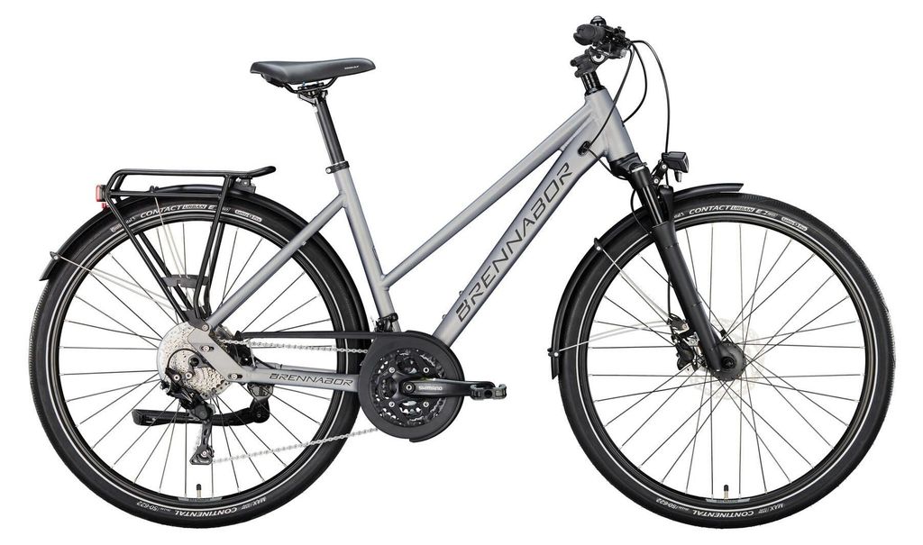 Brennabor Trekkingrad T-62 Mod. 24 Fahrradtrekking T-62 28 55 Stufen. 30sp. grau schwarz