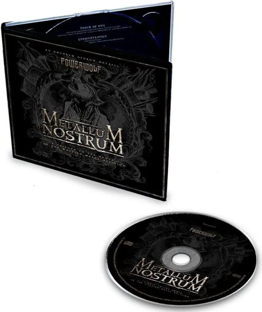 Metallum Nostrum CD Powerwolf Idée Cadeau Fan de Power Metal