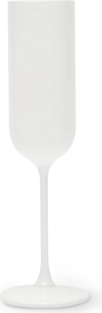Calici Flute Bianchi Excelsa Nordic 21cl | Design Scandinavo per Tavola