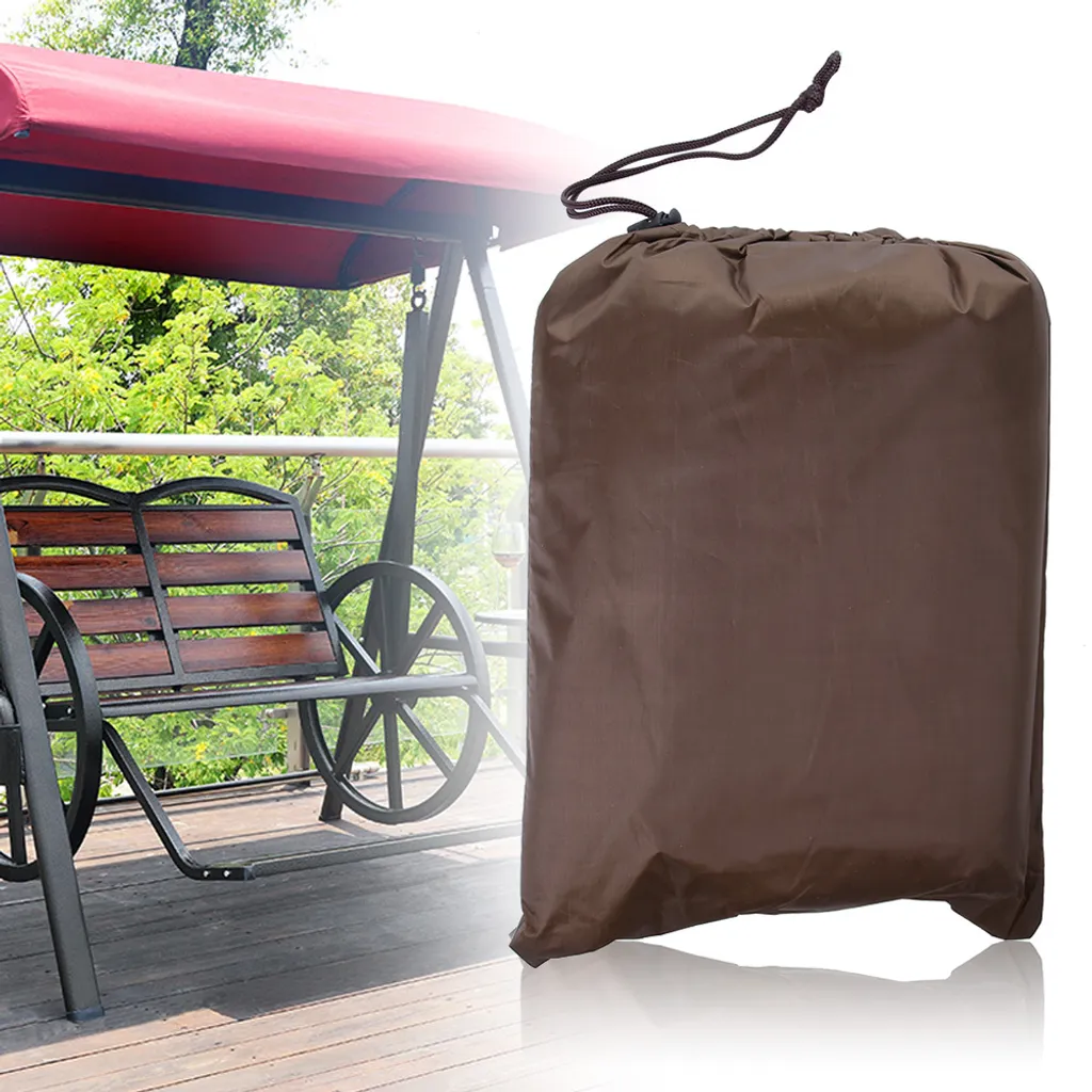 Couverture de balançoire imperméable anti-UV avec fixation coupe-vent pro