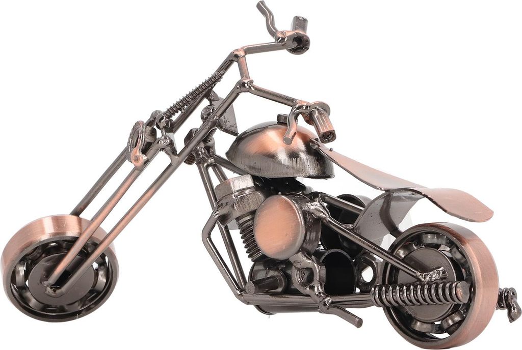 Kinder Vintage Motorrad Modell Eisen Motorrad Kunst Ornament Spielzeug für Home Decor Collection