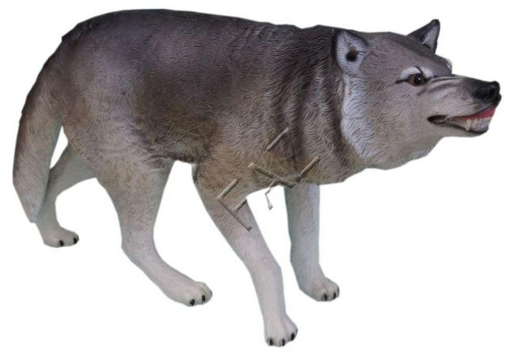 Design Wolf Figur Garten Statue Skulptur Figuren Skulpturen Dekoration Neu B570