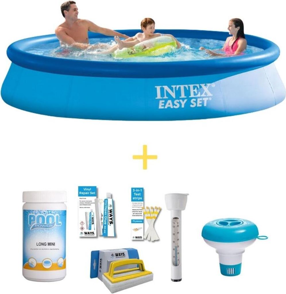 Intex Easy Set Pool - 366 x 76 cm - Inklusive WAYS Produktbild 