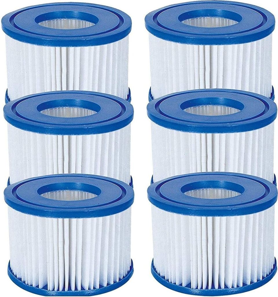 Flowclear Gr. VI Filterkartusche für Lay-Z-Spa Miami, Vegas, Palm Springs, Monaco 6 Filters