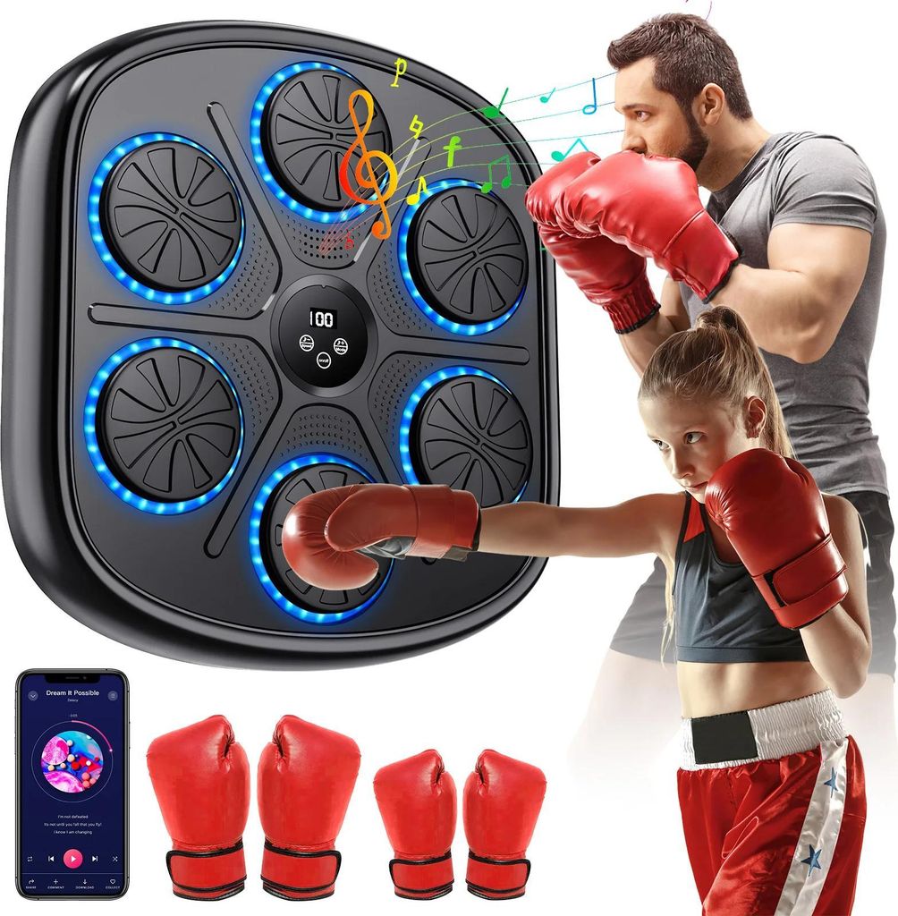 Boxmachine, slimme Bluetooth-functionaliteit, interactieve Productafbeelding 