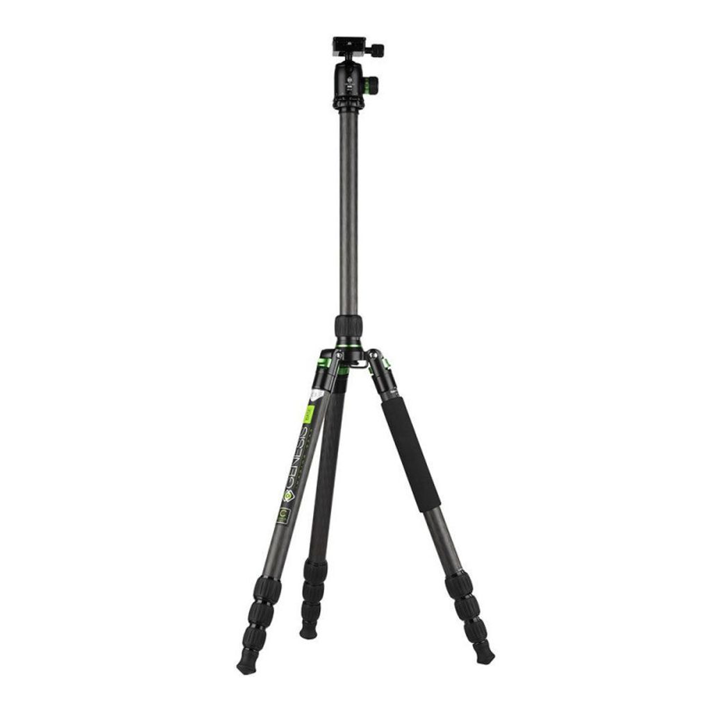 Genesis Base C3 Kit grün Stativ mit Kugelkopf und Tasche