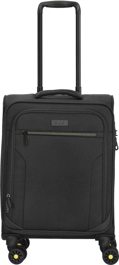 d&n Travel Line 9704 4-Rollen Kabinentrolley 55 cm - Black