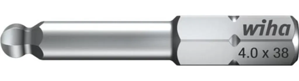 Bit Wiha 7017 Z Esagonale a Testa Sferica 1/4" Acciaio DIN 3126