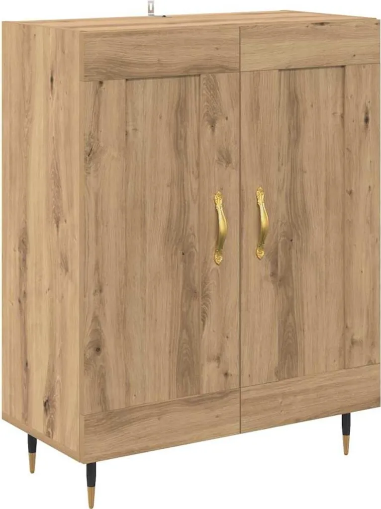 SYFAX Mobile Buffet Rovere Artisan 90cm - Arredo Design Minimalista