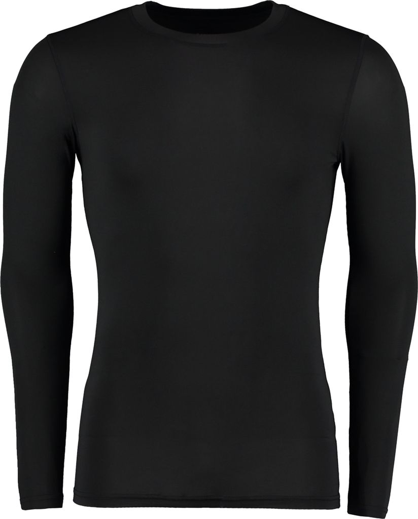 Gamegear Warmtex Herren Thermo-Funktionsunterhemd / Thermo-Unterhemd, Langarm BC438 (XL) (Schwarz)