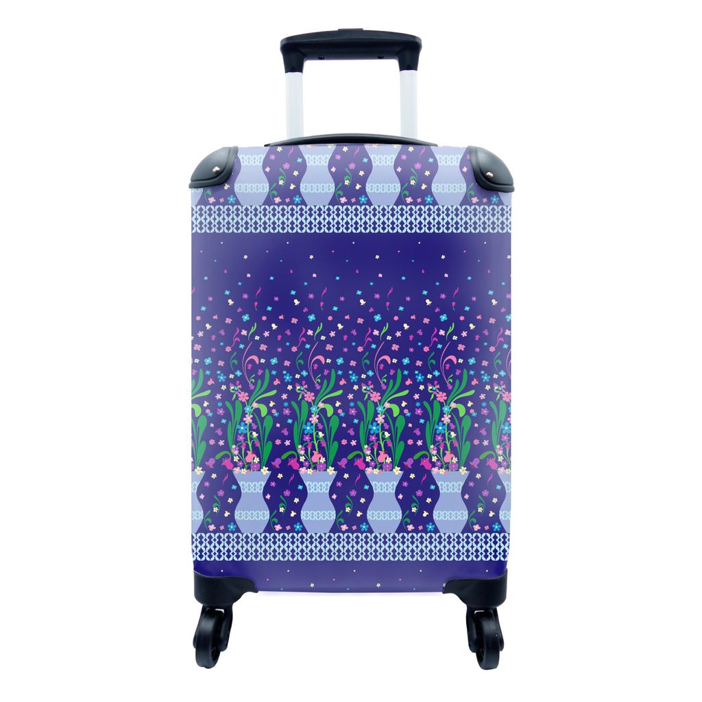 MuchoWow® Koffer Handgepäck Trolley Rollkoffer Kleine Produktbild 