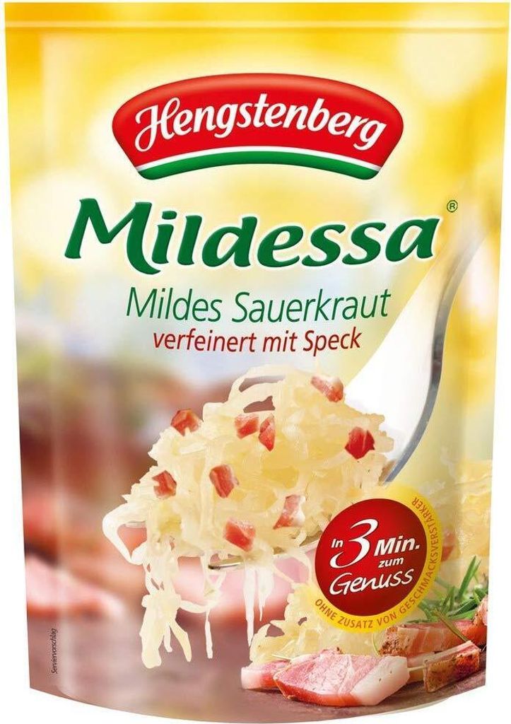 Mildessa - Choucroute douce - avec lard - 400 g Image du produit 