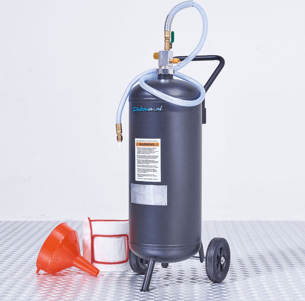 Datona - Sandstrahlgerät Soda Mobile 26 L - 1,5 m Schlauch Produktbild 
