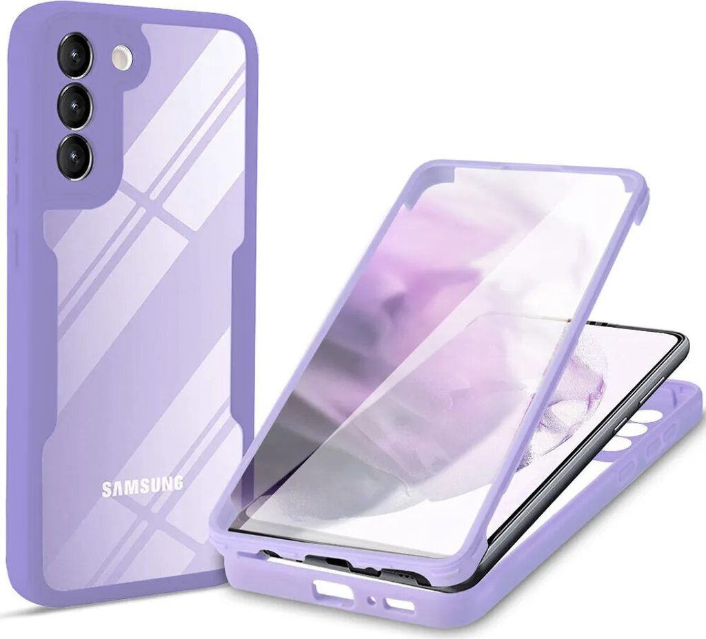 Custodia 360 Samsung S22 5G Viola: Proteggi i tuoi Ricordi Digitali