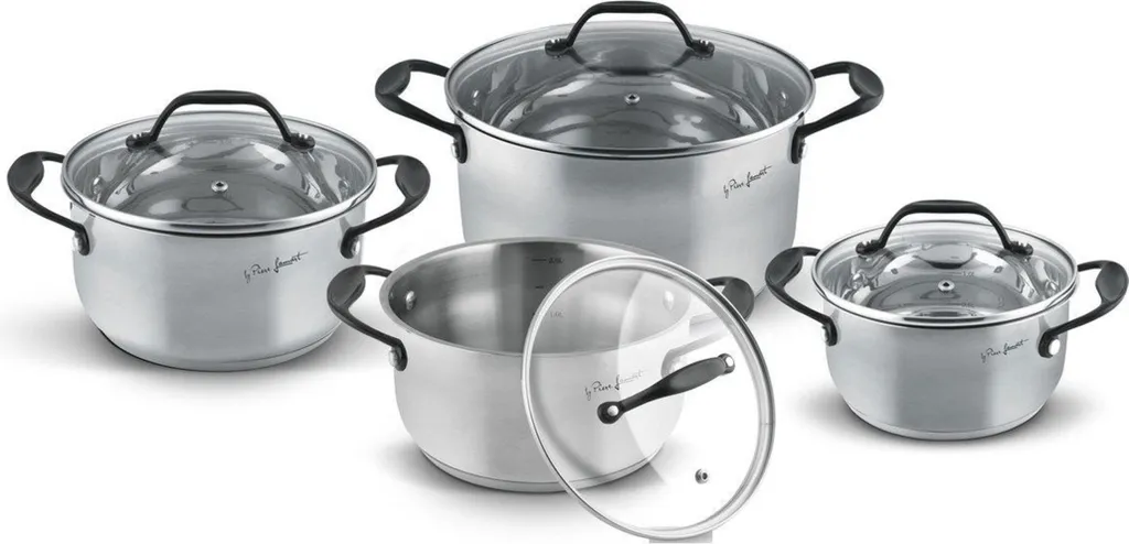 Batteria Pentole Lamart LT1211 POTTO Inox: Cucina come una volta