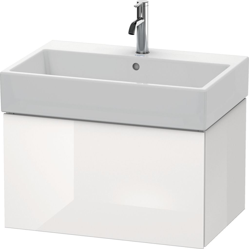 Duravit Waschtischunterbau L-CUBE 394 x 684 x 459 mm weiß hochglanz