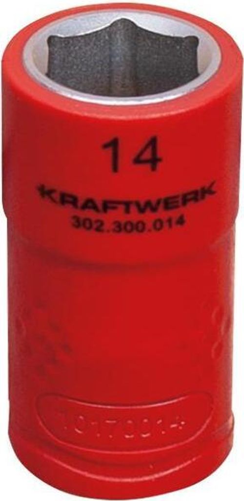 KRAFTWERK 302.300.014, Buchse, 3/8", Metrisch/imperial, 14 mm, 3/8", 2,45 cm