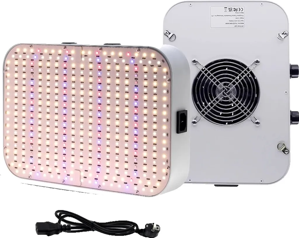 Éclairage LED horticole 120W avec double gradation et spectre complet