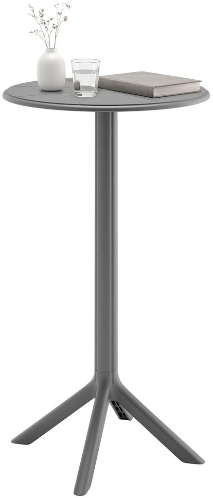CLP Stehtisch Tomas Ø 60 cm Polypropylen wetterfest Produktbild 
