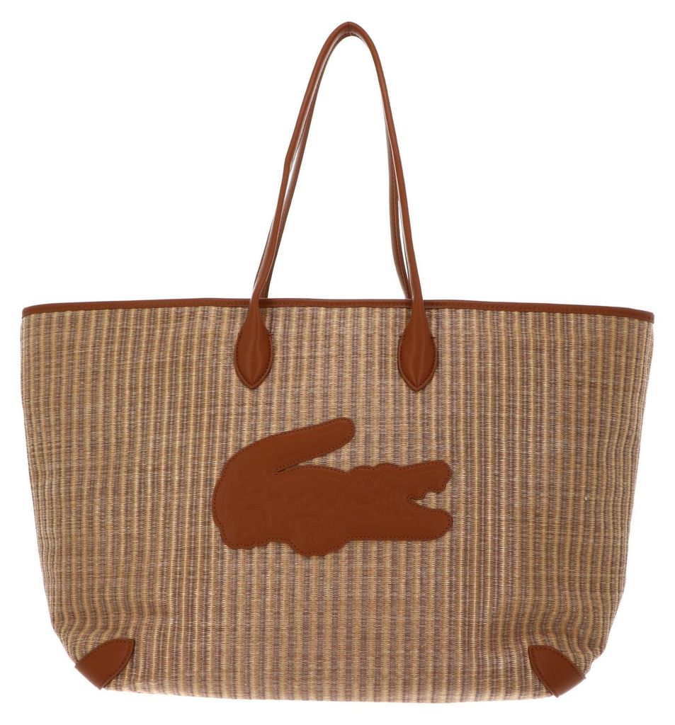 LACOSTE Shopper Summer Pack Shopping Bag Natural Tan beige