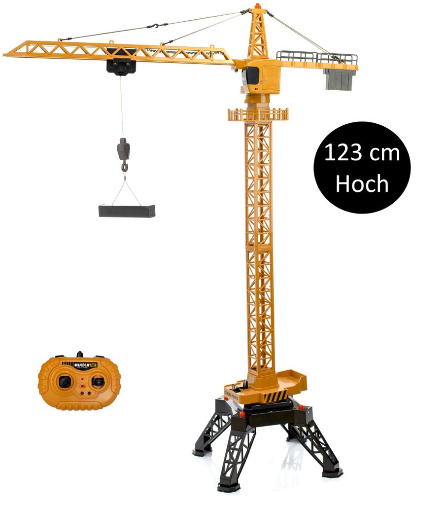 LIEBHERR Turmdrehkran Ferngesteuert Modell RC Spielzeug Kind Baustelle Kran 