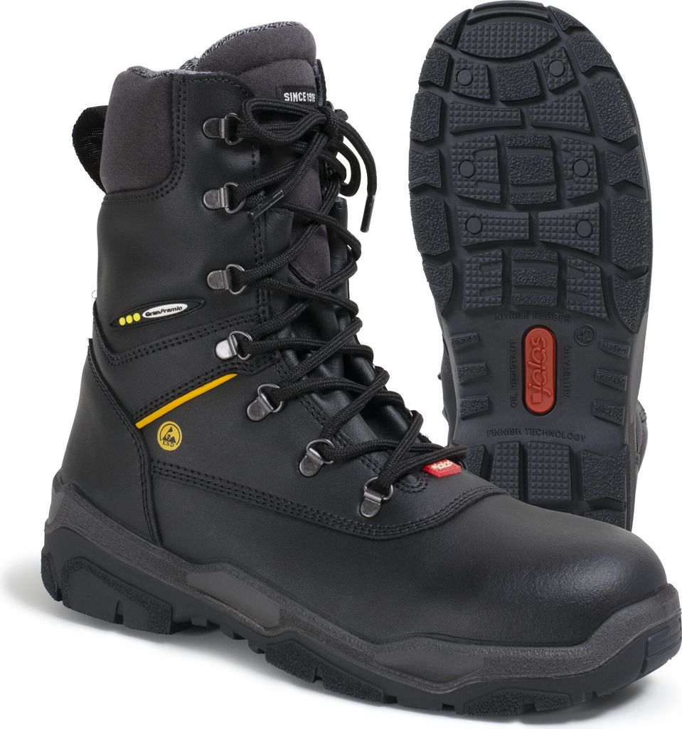 Ejendals Jalas Schnürstiefel S2 ESD SRC JALAS 1870 OFF ROAD mit stoßdämpfender Sohle