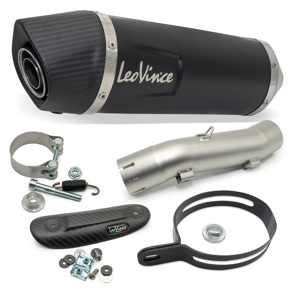 LEOVINCE Schalldämpfer "SBK LV One EVO Black Editi 14440EB, Slip-