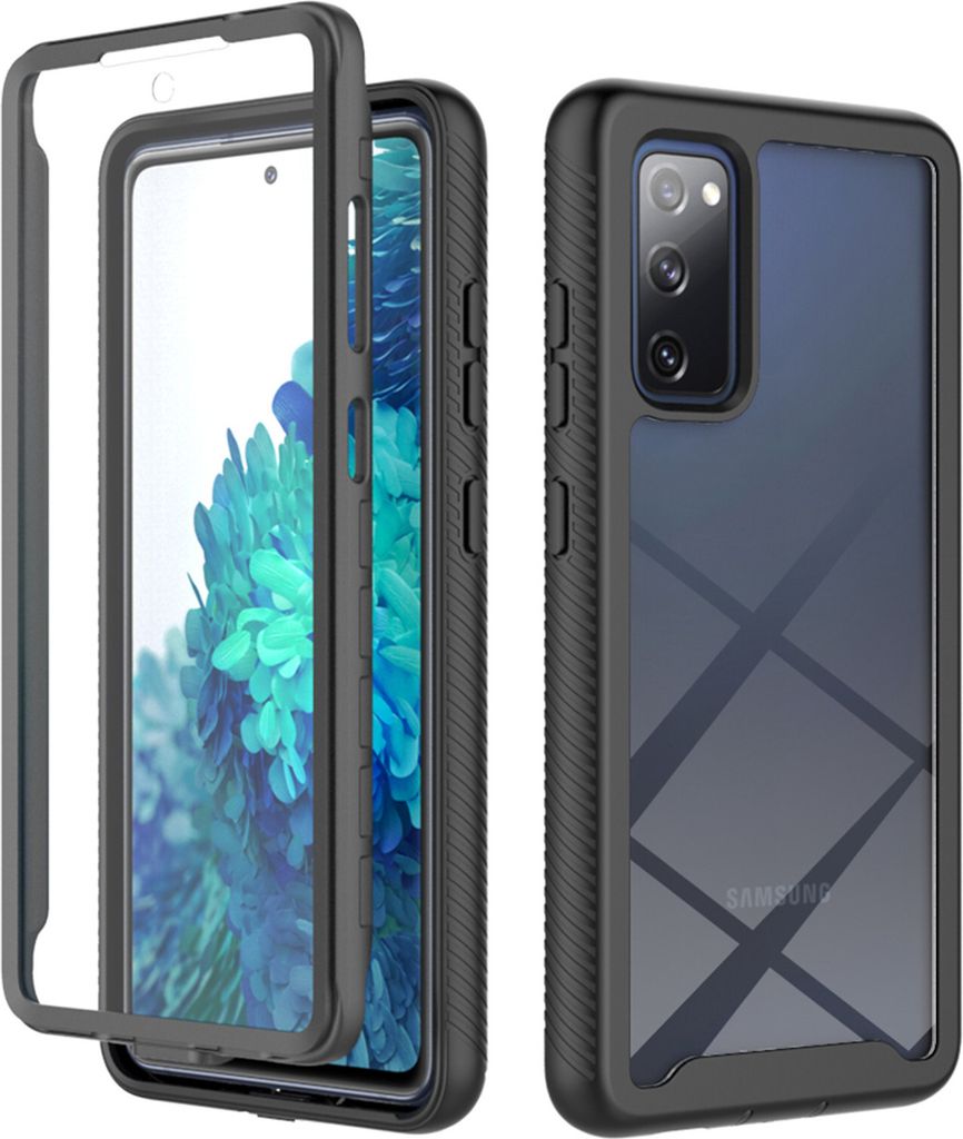 betterfon Panzerhülle für Samsung Galaxy S20 FE - Handyhülle - Stoßfeste Schutzhülle mit Displayschutz - 360 Grad Full Cover Outdoor Case