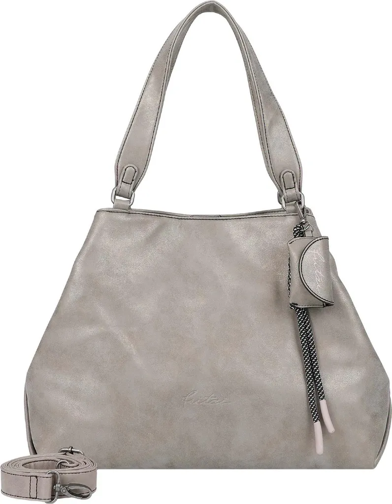 Sac shopper léger taupe fini métallisé : fini les sacs lourds et ternes
