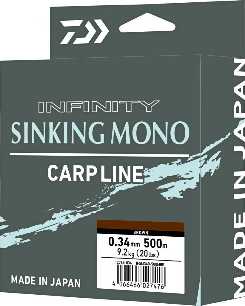 Monofilament coulant Daiwa Infinity anti-friction nylon vert 1540m