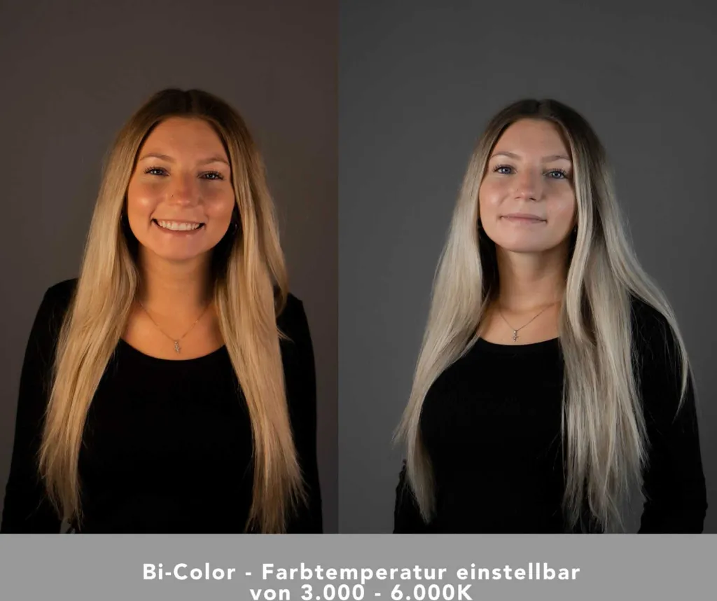 Kit d'Éclairage LED Studio Bi-color 60W avec Softbox Octogonale 65cm - 7