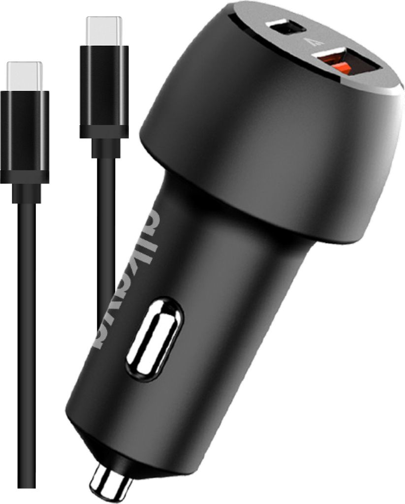 alkaya. iPhone 15, Samsung, Xiaomi, Google, Sony, Huawei Ladekabel+KFZ-Zigarettenanzünder 48W, KFZ Charger Set, Auto Ladeset, Datenkabel USB-C-Sch...