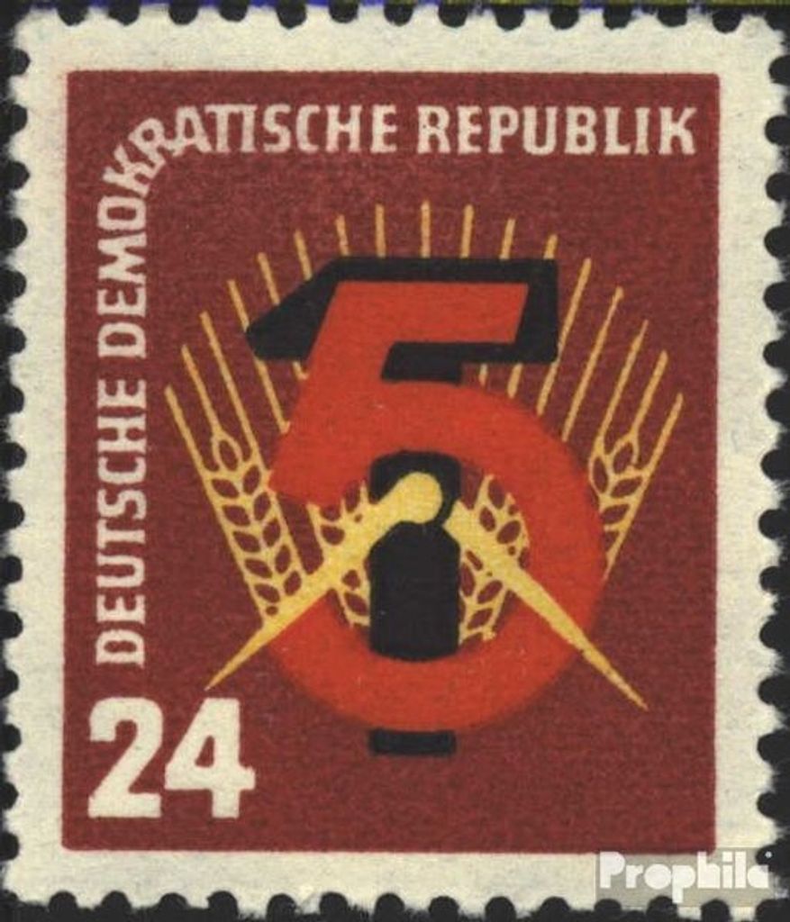 Briefmarken DDR 1951 Mi 293 (kompl.Ausg.) FDC Erster Fünfjahresplan