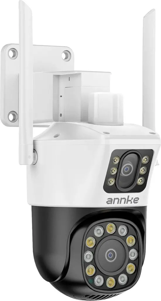 Caméra de surveillance double objectif 6 MP : fini les angles morts IP66