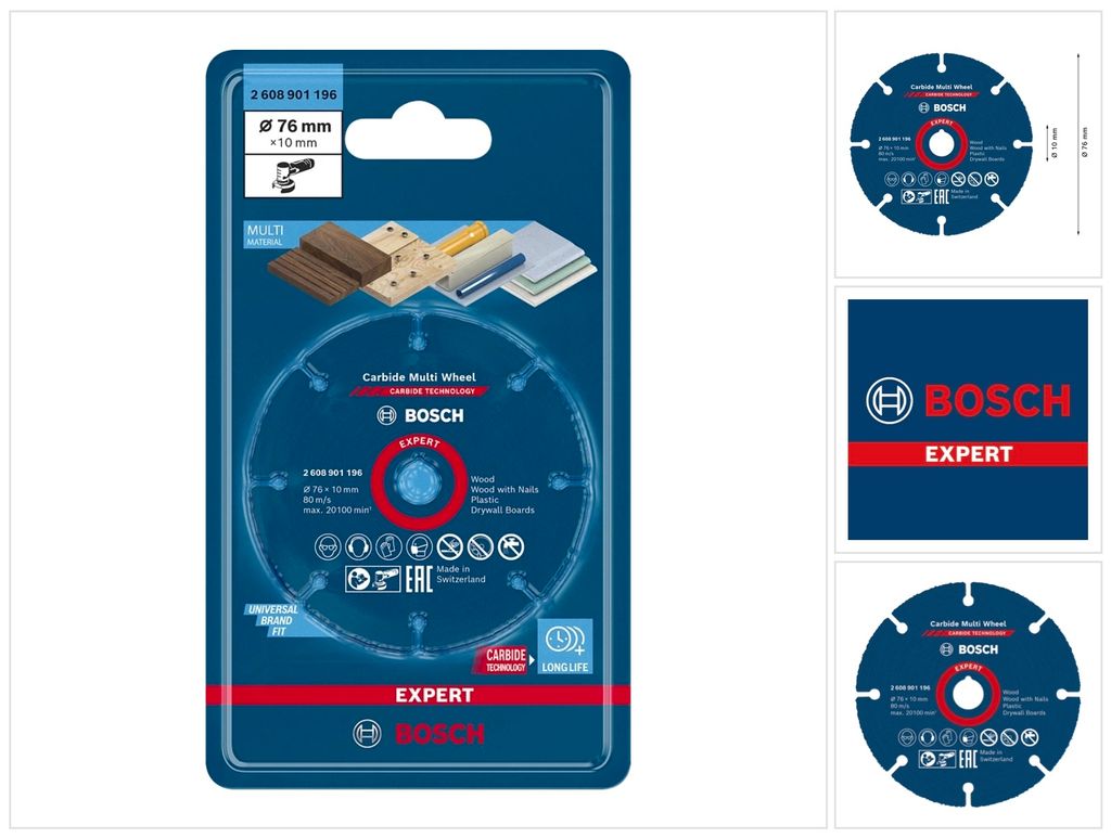 Bosch 2608901196 Wielokrążek z węglików spiekanych Bosch Zdjęcie produktu 