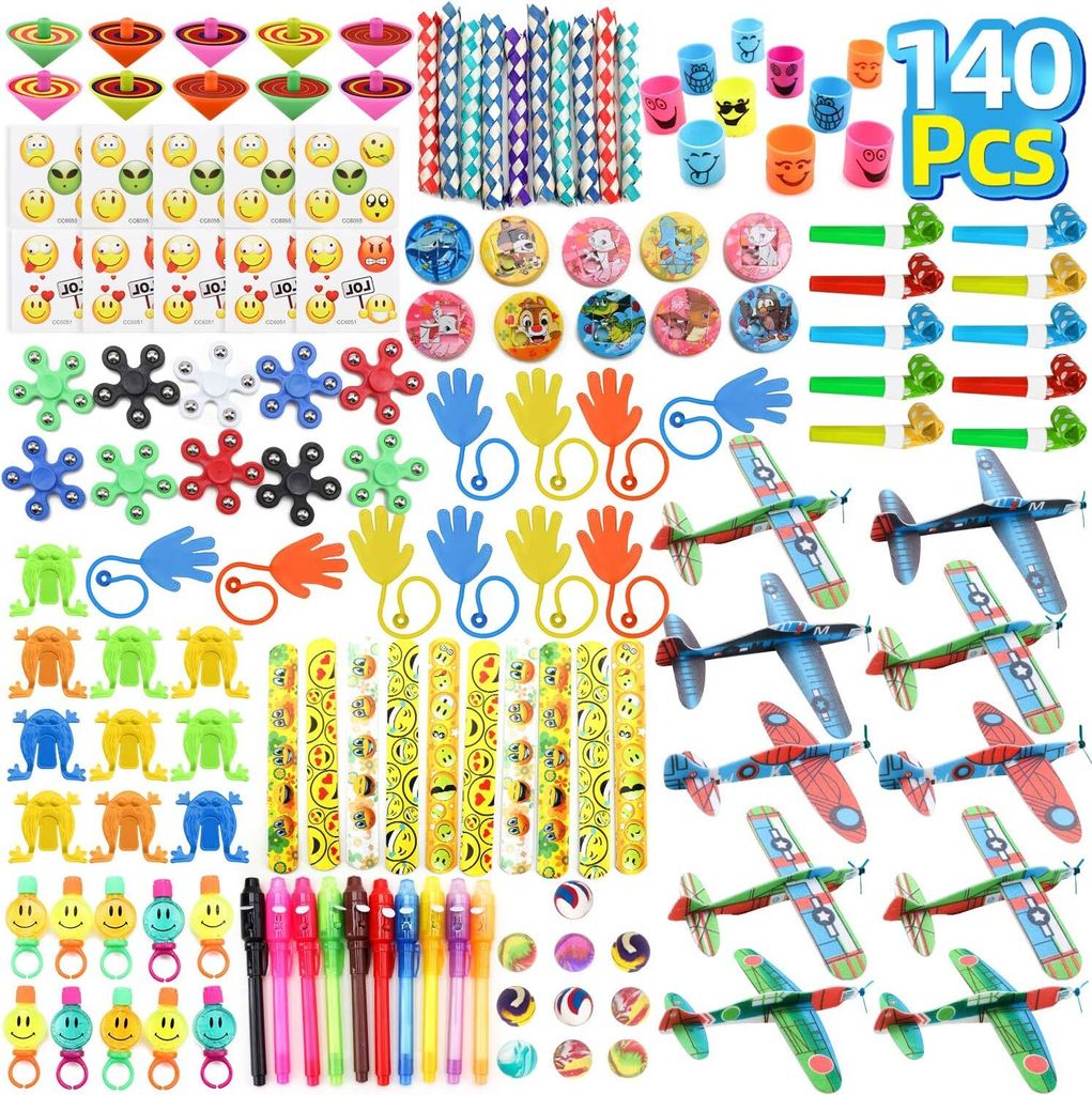 Mitgebsel Kindergeburtstag Gastgeschenke Set 140 Teile für Produktbild 1