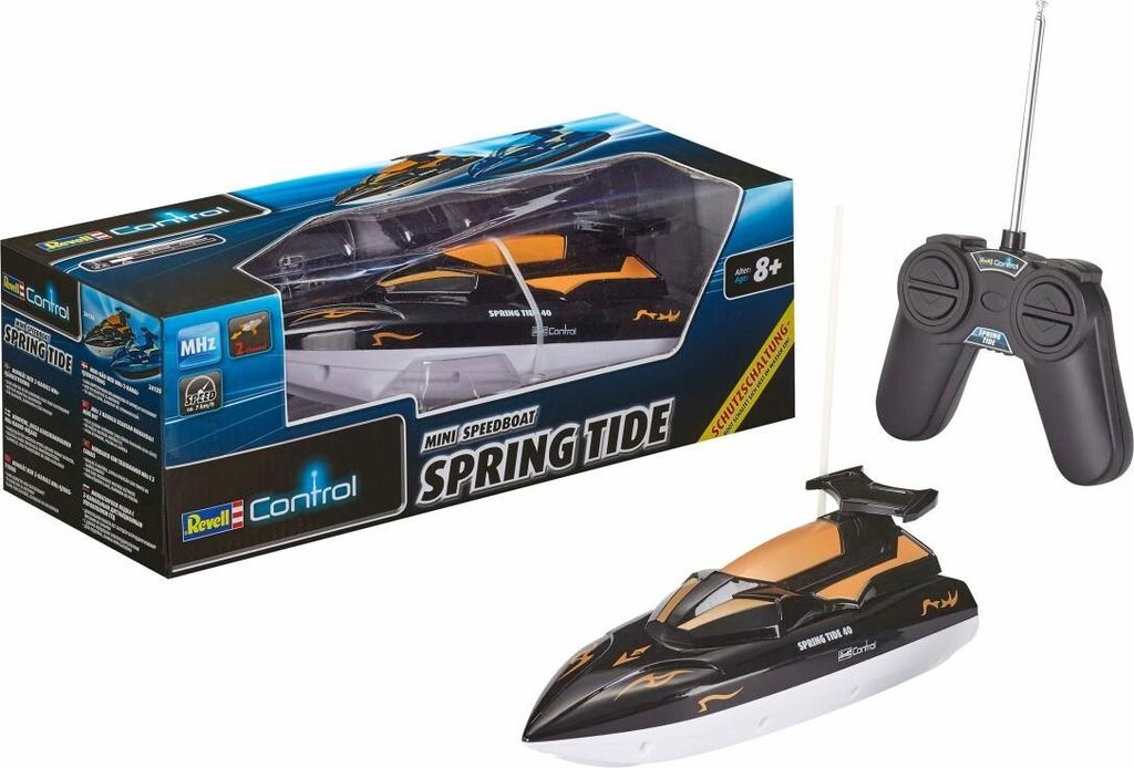 Revell SPRING TIDE 40 zdalnie sterowana motorówka czarna Zdjęcie produktu 