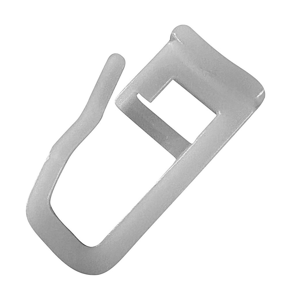rewagi 100x Gardinengleiter Weiß – Flachkopf 9x9 mm – Kunststoff – 20 mm lang